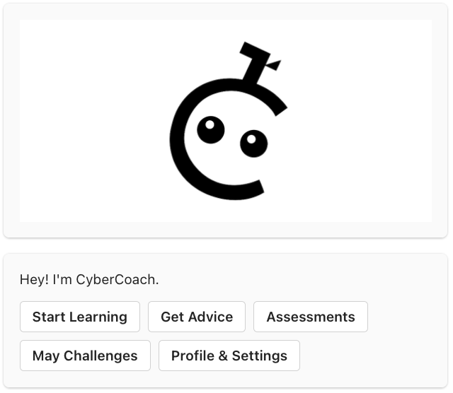 CyberCoach Main Hero Screenshot
